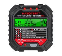 Testeur de Prises - HABOTEST - HT107D - Numérique - 90-250V - LCD