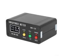 Testeur de puissance numérique SWR 1,8-54 MHz 120 W avec affichage OLED, port de charge de type C, interface UHF, alarme réglable