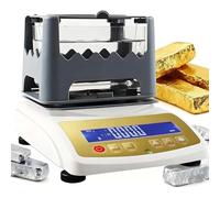 Testeur de pureté d'or, analyseur de métaux précieux pour or, argent et palladium, machine d'essai numérique pour bijoux et prêteur sur gages avec imprimante