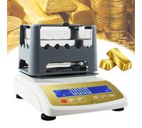 Testeur de pureté d'or électronique numérique, densimètre d'or, testeur d'authenticité des métaux précieux, densimètre Portable avec écran LCD, résolution de densité de 0,01 g/cm³(300k)