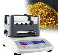 Testeur de pureté d'or professionnel avec une précision de laboratoire de 0,001 g/cm³ for pièces de monnaie en or argent écran LCD analyse précise de la pureté(600/0.005g)