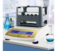 Testeur de pureté d'or, testeur de valeur K d'or 300 g avec écran LCD, densimètre en platine pour métaux précieux 9-24 carats, testeur de pureté de bijoux 0,001 g/cm3/0,0001 g/cm3,600K