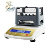 Testeur de pureté et de densité de l'or, haute précision 0,01 g/0,001 gcm³ pour métaux précieux, capacité maximale 1200 g, idéal pour les bijouteries, laboratoires et banques