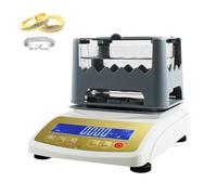 Testeur de pureté or, argent et platine - Appareil de test de pureté de l'or, densimètre précis for les prêteurs sur gages, les bijouteries et le recyclage - Outil indispensable(200K)