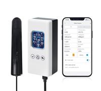Testeur de Qualité d’Eau Intelligent 7 en 1, Moniteur d’Eau sans Fil WiFi Mesurant pH/ORP/TDS/EC/Salinité/SG/TEMP, Appareil de Mesure avec Connexion App et Alertes en Temps Réel pour Aquarium, Bassin
