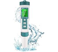 Testeur De Qualité De L’Eau 7 en 1 avec Rétroéclairage, Testeur Ph/tds/Temp/EC/salinité/SG/orp avec ATC, Ph-mètre Numérique Portable
