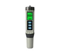 Testeur de Qualité de L'Eau 8-en-1 TDS/EC/SAL/S.G/Temp/ORP/PH/CL pour Laboratoire, Piscines, Aquariums, Eau Potable