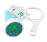 Testeur de qualité de l'eau numérique 6 en 1 avec contrôle par application pour pH - ORP - Température ; gestion des données nuageuses et étalonnage à 5 points pour piscines - Hydroponie - Aquariums
