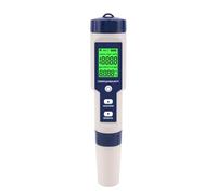 Testeur de qualité de l'eau - Stylo à essai d'eau | Température et Compteur EC | Testeur de dureté d'eau numérique Efficace | PH/Salinité/TDS/TDS/EC Mettre