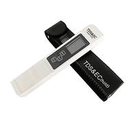 Testeur de Qualité d'Eau Numérique LCD, Analyseur TDS EC 0-9990 ppm, pour Piscine et Eau Potable, Usage Domestique et Extérieur