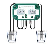 Testeur de qualité l'eau numérique WiFi PH EC TDS SALT SG.Temp, moniteur intelligent multifonction 6 en 1, contrôle par application,Analyse fiable