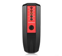 Testeur de rayonnement Dosimètre Geiger Counter EMF Testeur électromagnétique Protégez-vous et aimez des rayonnements nocifs (noir + rouge)