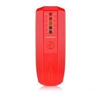 Testeur de rayonnement EMF Dosimètre pour détection de champ électromagnétique avec 5 indicateurs LED et pour compteur Geiger compatible pour une utilisation sûre (rouge)