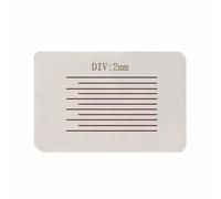 Testeur de rayures pour test d'adhérence de revêtement 60 x 37 mm/120 x 80 mm Outil de grille transversale en acier inoxydable avec espacement de 1/1,5/2/3 mm pour test de propriété des matériaux