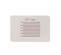 Testeur de rayures pour test d'adhérence de revêtement en acier inoxydable, grille croisée à 100 grilles avec rayures de 20 à 35 mm et espacement de 1/1,5/2/3 mm, design portable compact pour outils