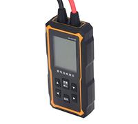Testeur de Relais, 12V 24V Grand écran LCD Outil de Test de Batterie Testeur de Charge de Batterie Polyvalent pour Batteries au Plomb pour l'entretien des Pièces Automobiles