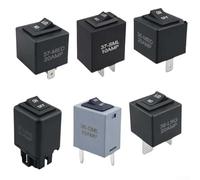 Testeur de relais, 6 pièces, outil de diagnostic pour relais de dérivation pour pompe à carburant, contrôle de circuit électrique, dépannage électrique facile, atelier de réparation automobile