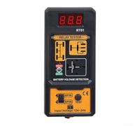 Testeur de relais automobile 12 V-24 V pour relais 4 broches 5 broches avec indicateur de défaut LED et affichage numérique, outil de diagnostic à clip en silicone