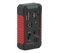 Testeur De Relais Automobile, Contrôle Complet Du Processus, 12 X 6,5 Cm, Détection Précise Des Circuits, Outil De Recherche Et De Test De Relais De Voiture 12 V/24 V, Protection De Sécurité Améliorée