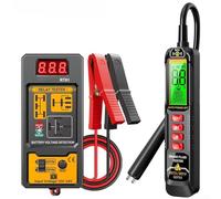 Testeur de relais de voiture RT01, analyseur de relais pour systèmes 12 V et 24 V avec écran LCD, testeur de relais automobile pour automobile, moto, camion compact et portable (RT01-BF01)