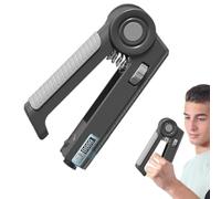 Testeur de résistance à la poignée, dynamomètre à main numérique,Dynamomètre électronique 'entraîneur de résistance à la poignée et aux doigts | Ga Index d'entraînement professionnel réglable pour la