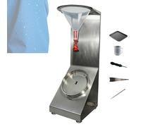 Testeur de résistance à l'humidité des tissus, Testeur de déperlance textile avec niveau à bulle, Test d'humidité de surface, Acier inoxydable, Buse réglable, pour la détection de l'imperméabilité