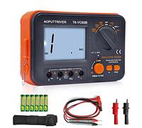 Testeur de résistance à l'isolation Numérique, 1999 Compte Megohmmètre Big LCD Affichage DCV ACV DC250 / 500 / 1000V AC750V, 200mΩ ~ 2000mΩ Test de résistance avec Des Données Reste pour Les Câbles