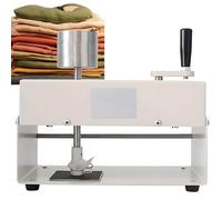 Testeur de résistance au frottement sec et humide, Crockmètre manuel avec tête de friction de 16 mm pour évaluation de la solidité des couleurs, 20 tours de poignée