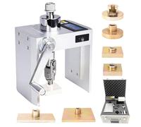 Testeur de résistance d'adhérence pour carrelage, testeur de force d'arrachement hydraulique avec mécanisme hydraulique intégré, 14 blocs de test filetés, mesure de la force d'arrachement