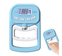 Testeur de résistance de prise - Compteur d'exercice à main portable avec affichage numérique | Ga d'entraînement à batterie à batterie, poignée ergonomique confortable, mémoire intelligente