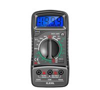 Testeur de résistance, Multimètre Numérique Testeurs XL830L Capacité De Testeur Crête Transistor Électrique Automobile,Ohmmètre
