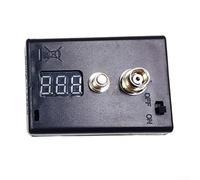 Testeur de résistance numérique avec écran LED, plage de 0,01 à 19,9 Ω et mesure de tension de 0,01 à 11,9 V, boîtier en ABS pour EGO 510/808D/M7/M8 pour un test précis d'ohm et de tension (génération