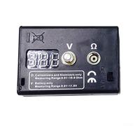 Testeur de résistance numérique Ohmmètre, écran LED 0,01-19,9 Ω pour mesure d'ablation de bobine, test de tension compatible 510/808D/M7/M8 (génération 2)