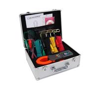 Testeur de résistance terre, 2 façons tester la pince, ligne 0,00 ohm-1500 ohm, ohm-3000,Terminal de diagnostic