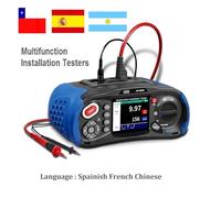 Testeur de résistance, Testeur D'installation Multifonction DT-6650 Avec Résistance D'isolement Et Résistance De Terre(DT-6650Blue)