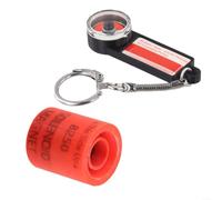Testeur de rotation de circulation, outil d'ouverture de vanne électromagnétique, détecteur de champ magnétique pour système de chauffage, inspection saisonnière (rouge)