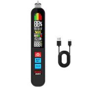 Testeur de rotation de phase électrique multifonction avec écran LCD pour test de systèmes électriques de véhicule, détecteur de rotation de phase étanche