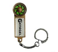 Testeur de rotation d'électrovanne portable, avec capacité de détection CA pour identifier la rotation du moteur de la pompe dans les circuits sous tension (marron)