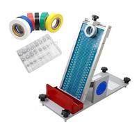 Testeur de ruban adhésif avec angle d'inclinaison réglable et billes en acier pour une mesure précise de l'adhérence initiale dans les tests de matériaux