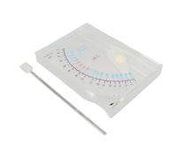 Testeur de salinité d'aquarium hydromètre en plastique Transparent,outil de