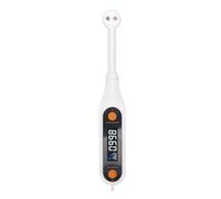 Testeur de salinité Numérique pour Aliments, Compteur de Sel 0,01-26% | Mesure la salinité, TDS, EC, SG, Température, Plage de 0,1 à 100°C, Sonde en Acier Inoxydable, pour la Cuisson en Saumure
