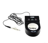 Testeur de sangle de poignet antistatique 498 - Instrument de test de mise à la terre conducteur pour vérification de sécurité ESD, conception de table, pas de piles ou de sangle incluses