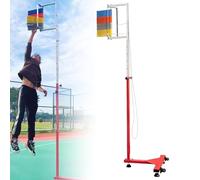 Testeur de saut vertical avec roues, appareil tactile portable pour basket-ball, volley-ball, football, entraînement adapté pour adultes et enfants