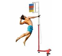 Testeur de saut vertical pour entraînement de volleyball, hauteur réglable pour utilisation en salle de sport et évaluation des performances
