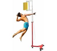 Testeur de saut vertical pour entraînement de volleyball, hauteur réglable pour utilisation en salle de sport et évaluation des performances