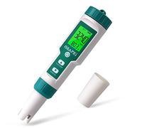 Testeur de sel de piscine ORAPXI - Testeur de pH et de sel - Testeur numérique 5 en 1 pour piscine, jacuzzi et spas de natation
