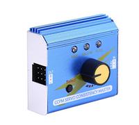 Testeur de servomoteur, testeur de boîtier de direction de modèle de plaque métallique, contrôleur de moteur principal de cohérence de servomoteur CCPM vérificateur d'esc pour bateau de voiture d'avio