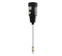 Testeur de sol 2 en 1 avec sonde en métal pour plage de pH 3 à 8 et mesure de l'humidité, 26,2 cm pour plantes d'intérieur et d'extérieur