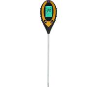 testeur de sol 4 en 1, capteur numérique d'humidité/de pH/d'éclairement multifonctions pour Graden Farm Lawn