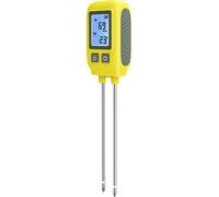 testeur de sol 4in1 Mesure de la température de l'azote, du phosphore et du potassium avec affichage numérique intuitif de haute précision Sonde en acier inoxydable pour des applications polyvalentes